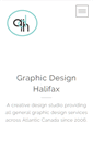 Mobile Screenshot of graphicdesignhalifax.com